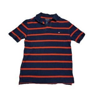 Polo‎ Jeans Co Ralph Lauren Flag Short Sleeve Polo Shirt Small Blue/Red Striped